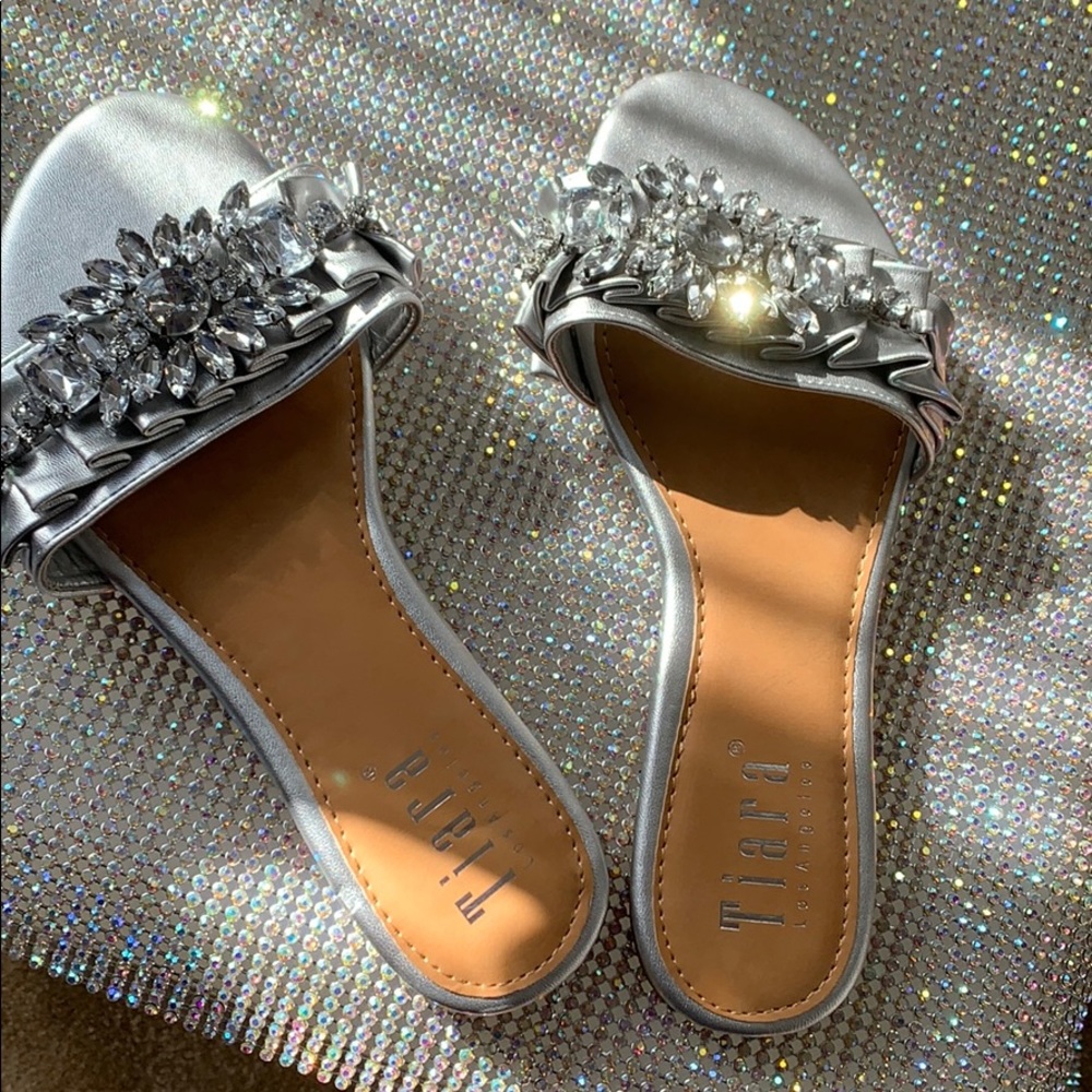 Crystal sandals